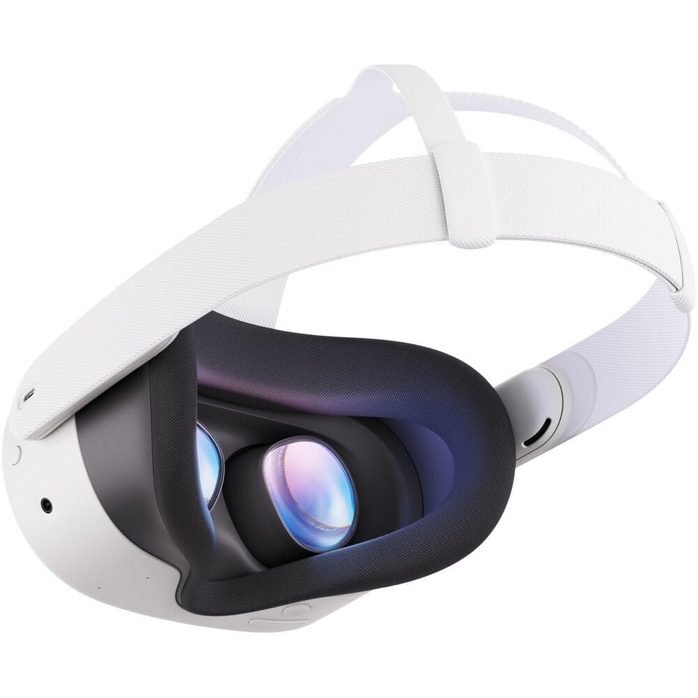 Meta Q3S128 Oculus Quest 3S 128GB Virtual Reality Glasses, White